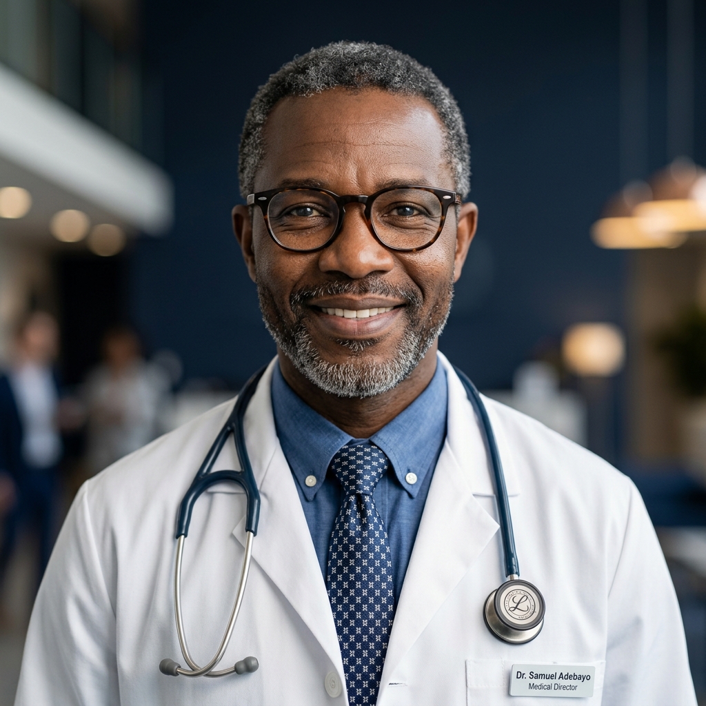 Dr. Samuel Adebayo - Medical Director